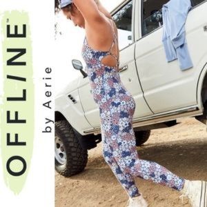 Aerie Offline Real Me Bodysuit Jumpsuit